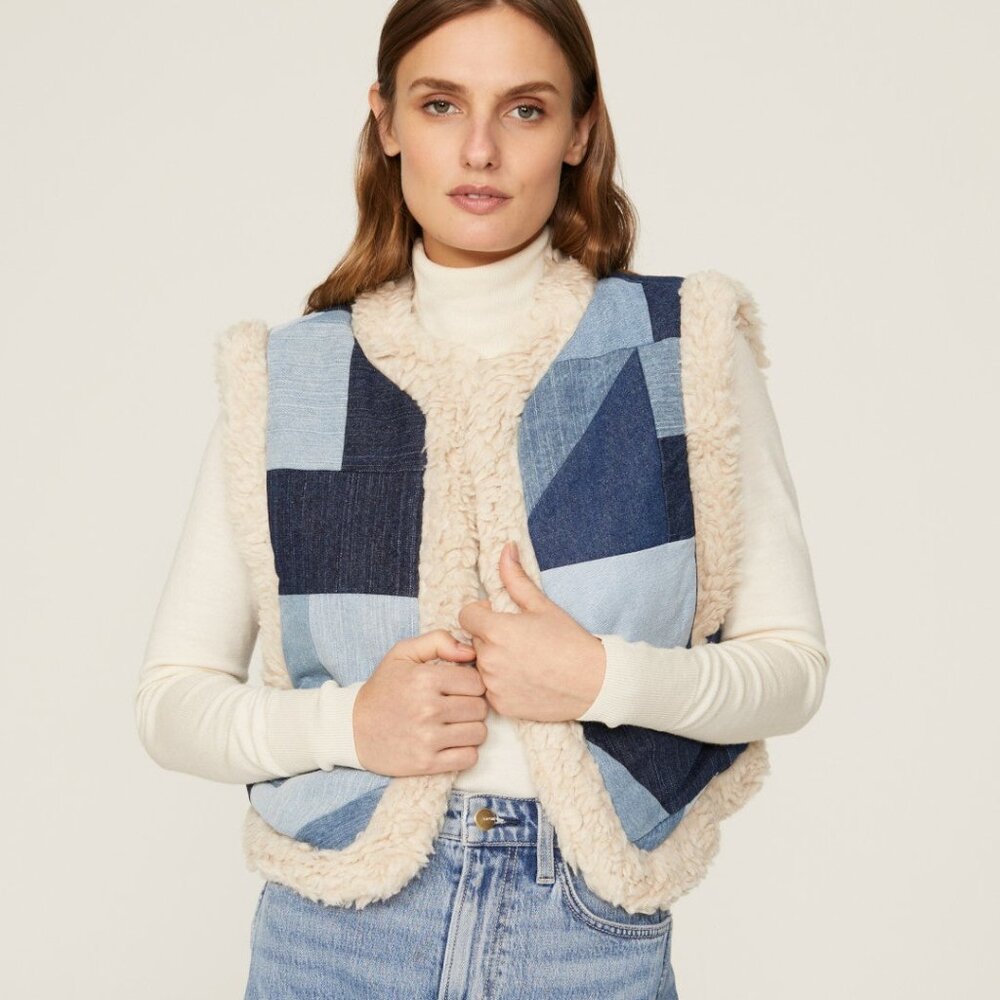 Diego Denim Vest - Picture 2 of 5